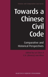 Enlarge image Cover: Towards a Chinese Civil Code - Martinus Nijhoff