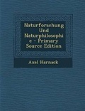 Cover: Naturforschung Und Naturphilosophie - Nabu Press