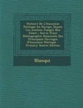 Cover: Histoire de L'Economie Politique En Europe - Nabu Press