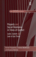 Cover: Property and Social Resilience in Times of Conflict - Routledge