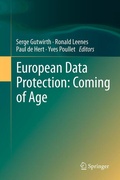 Cover: European Data Protection: Coming of Age - Springer