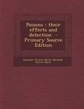 Cover: Poisons - Nabu Press