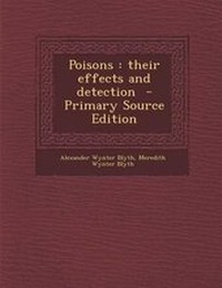 Enlarge image Cover: Poisons - Nabu Press