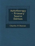 Cover: Autotherapy - Nabu Press