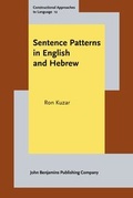 Cover: Sentence Patterns in English and Hebrew - John Benjamins Publishing Co