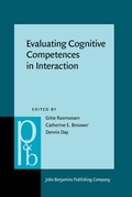 Cover: Evaluating Cognitive Competences in Interaction - John Benjamins Publishing Co