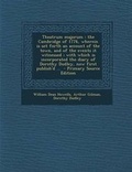 Cover: Theatrum Majorum - Nabu Press