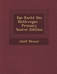 Enlarge image Cover: Das Recht Des Nothweges - Nabu Press
