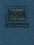 Cover: Miss Corson's Practical American Cookery and Household Management - Nabu Press