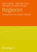 Cover: Regieren - VS Verlag f&uuml;r Sozialwissenschaften