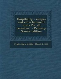 Enlarge image Cover: Hospitality - Nabu Press