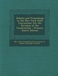Cover: Debates and Proceedings in the New-York State Convention - Nabu Press