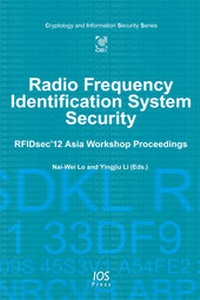 Enlarge image Cover: Radio Frequency Identification System Security - IOS Press,US