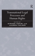 Cover: Transnational Legal Processes and Human Rights - Routledge