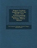 Cover: Wagner-Lexikon - Nabu Press