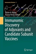 Cover: Immunomic Discovery of Adjuvants and Candidate Subunit Vaccines - Springer