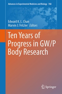 Enlarge image Cover: Ten Years of Progress in GW/P Body Research - Springer