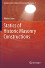 Cover: Statics of Historic Masonry Constructions - Springer