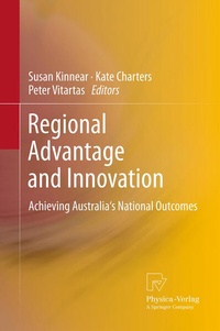 Enlarge image Cover: Regional Advantage and Innovation - Physica