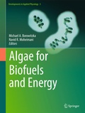 Cover: Algae for Biofuels and Energy - Springer