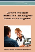 Cover: Cases on Healthcare Information Technology for Patient Care Management - Idea Group,U.S.