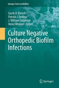 Cover: Culture Negative Orthopedic Biofilm Infections - Springer