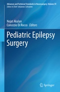 Cover: Pediatric Epilepsy Surgery - Springer
