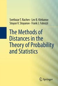 Enlarge image Cover: The Methods of Distances in the Theory of Probability and Statistics - Springer