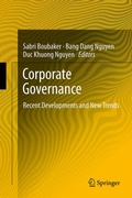 Cover: Corporate Governance - Springer