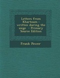 Cover: Letters from Khartoum - Nabu Press