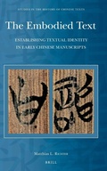 Cover: The Embodied Text - Brill