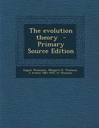 Enlarge image Cover: Evolution Theory - Nabu Press