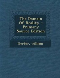 Enlarge image Cover: Domain of Reality - Nabu Press