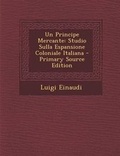Cover: Un Principe Mercante - Nabu Press