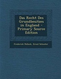 Enlarge image Cover: Das Recht Des Grundbesitzes in England - Nabu Press