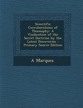 Cover: Scientific Corroborations of Theosophy - Nabu Press