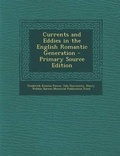 Cover: Currents and Eddies in the English Romantic Generation - Nabu Press