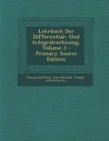 Cover: Lehrbuch Der Differential- Und Integralrechnung, Volume 3 - Nabu Press