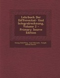 Cover: Lehrbuch Der Differential- Und Integralrechnung, Volume 2 (Primary Source) - Nabu Press