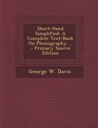 Enlarge image Cover: Short-Hand Simplified - Nabu Press