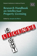 Cover: Research Handbook on Intellectual Property Licensing - Edward Elgar Publishing