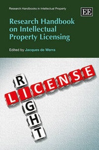 Enlarge image Cover: Research Handbook on Intellectual Property Licensing - Edward Elgar Publishing