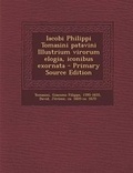 Cover: Iacobi Philippi Tomasini Patavini Illustrium Virorum Elogia, Iconibus Exornata - Nabu Press