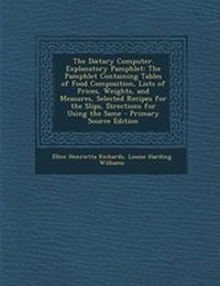 Enlarge image Cover: The Dietary Computer. Explanatory Pamphlet - Nabu Press