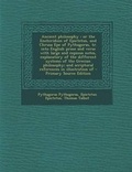 Cover: Ancient Philosophy - Nabu Press