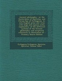 Enlarge image Cover: Ancient Philosophy - Nabu Press