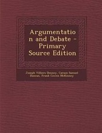 Enlarge image Cover: Argumentation and Debate - Nabu Press