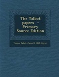 Cover: The Talbot Papers - Nabu Press