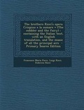 Cover: The Brothers Ricci's Opera Crispino E La Comare = (the Cobbler and the Fairy) - Nabu Press