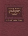 Cover: Friedrich Nietzsche - Nabu Press
